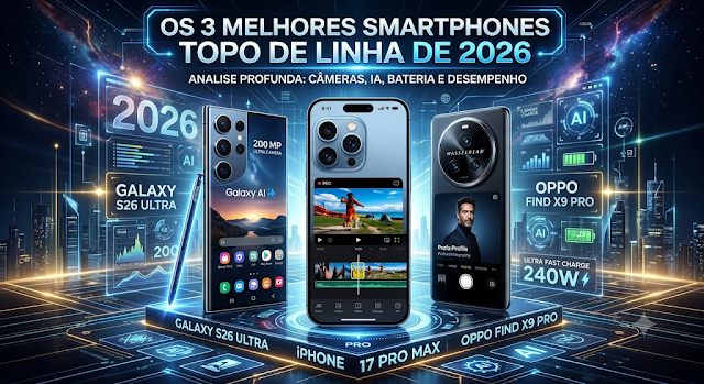 Qual e o Melhor Smartphone topo de Linha para Comprar em 2026?